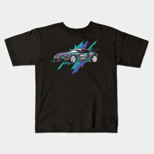 hks a90 supra jdm hypermax Kids T-Shirt